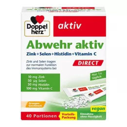 DOPPELHERZ Defense active DIRECT Peleti, 40 kos