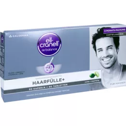 ELL-CRANELL Hair Fullness+ for Men Combo Pack, 1 št