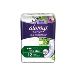 ALWAYS diskretni inkontinenčni vložek normal, 12 kos