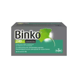 BINKO 240 mg filmsko obložene tablete, 60 kos