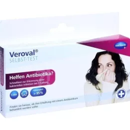 VEROVAL Ali antibiotiki pomagajo pri samotestiranju, 1 kos