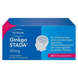 GINKGO STADA 40 mg filmsko obložene tablete, 60 kom