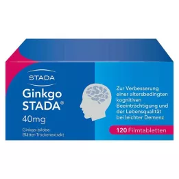 GINKGO STADA 40 mg filmsko obložene tablete, 120 kos