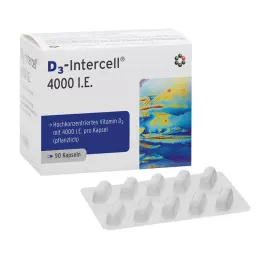D3-INTERCELL 4.000 IE kapsule, 90 kos