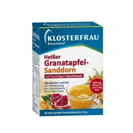 KLOSTERFRAU Broncholind pekoč čaj iz granatnega jabolka, 10X15 g
