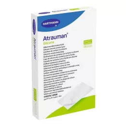 ATRAUMAN Silikonske sterilne komprese 5x7 cm, 10 kos
