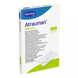 ATRAUMAN Silikonske sterilne komprese 7,5x10 cm, 10 kos