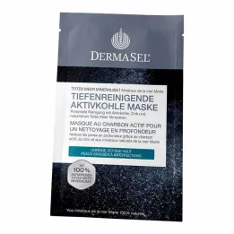 DERMASEL Maska z aktivnim ogljem za globinsko čiščenje, 12 ml