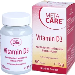 META-CARE D3 kapsule, 60 kos