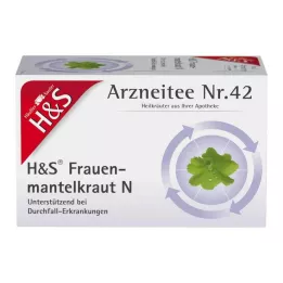 H&amp;S Zelišče ženskega ogrinjala N Filter vrečke, 20X1,0 g