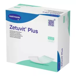 ZETUVIT Plus ekstra močna sesalna kompresa sterilna 20x40 cm, 10 kos
