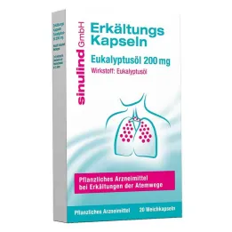 sinulind® kapsule za prehlad, 20 kom