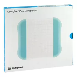 COMFEEL Plus Transparent Hydrocolloid Connector 15x15 cm, 5 kos