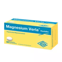 MAGNESIUM VERLA Žvečljive tablete, 60 kosov