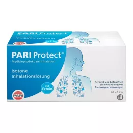 PARI ProtECT inhalacijska raztopina z Ectoin ampulami, 60X2,5 ml