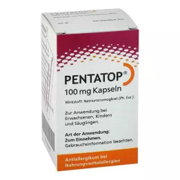 PENTATOP 100 mg kapsule, trde kapsule, 50 kos