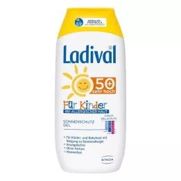 LADIVAL Otroški sončni gel za alergično kožo LSF 50+, 200 ml