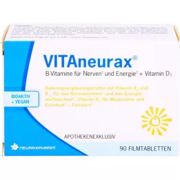 VITANEURAX B vitamini + D3 filmsko obložene tablete, 90 kom