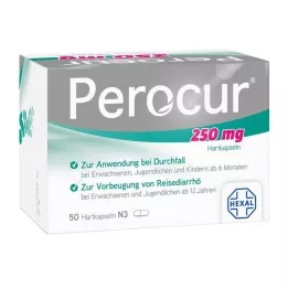 PEROCUR 250 mg trde kapsule, 50 kos
