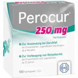 PEROCUR 250 mg trde kapsule, 100 kos