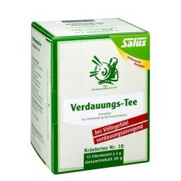 VERDAUUNGS-TEE Zeliščni čaj št.18 Salus filter vrečke, 15 kom