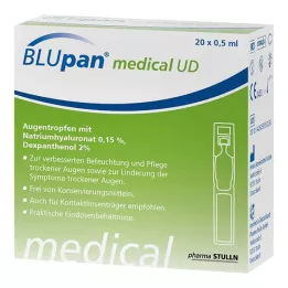 BLUPAN medicinske UD kapljice za oko, 20X0,5 ml