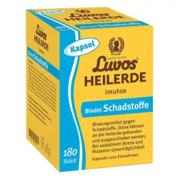 LUVOS Zdravilna zemlja imutox kapsule, 180 kom