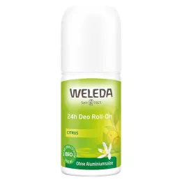 WELEDA Citrus 24-urni deodorant Roll-on, 50 ml