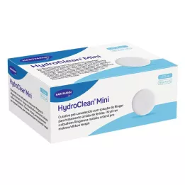 HYDROCLEAN mini komprese 3 cm okrogle sterilne, 10 kom