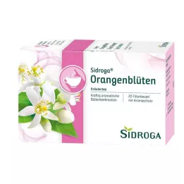 SIDROGA Filter vrečke čaja iz cvetov pomarančevca, 20X1,2 g