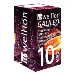 WELLION GALILEO Testni lističi za ketone, 10 kosov