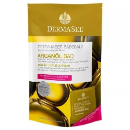 DERMASEL Kopalna sol iz Mrtvega morja + arganovo olje, 1 p