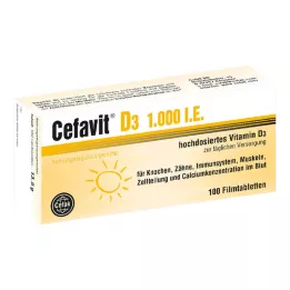 CEFAVIT D3 1.000 IE filmsko obložene tablete, 100 kos