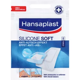 HANSAPLAST Silikonski mehki trakovi 2 velikosti, 8 kosov