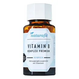 Naturafit Vitamin B Complex Premium kapsule, 60 kos