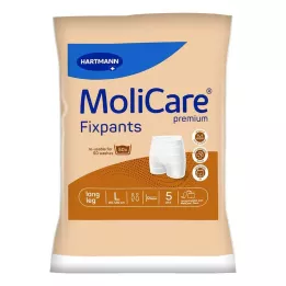 MOLICARE Dolge hlače Premium Fixpants velikost L, 5 kosov