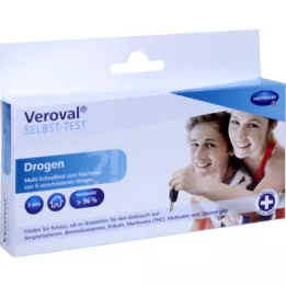 VEROVAL Samotestiranje na zdravila, 1 kos