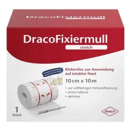 Draco fiksirna raztegljiva gaza 15 cm x 10 m, 1 kos