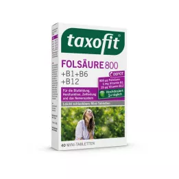 TAXOFIT Folna kislina 800 depo tablet, 40 kom