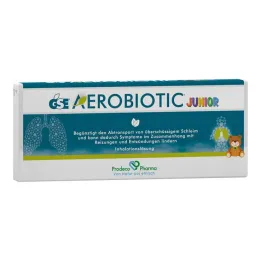 Gse Aerobiotic Junior ampula za enkratno uporabo za vern.inhalacijsko raztopino, 10x5 ml