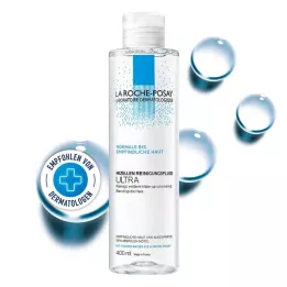 ROCHE-POSAY Micelarni čistilni fluid za občutljivo kožo, 400 ml