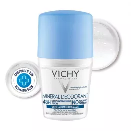 VICHY DEO Roll-on Mineral 48h brez aluminija, 50 ml