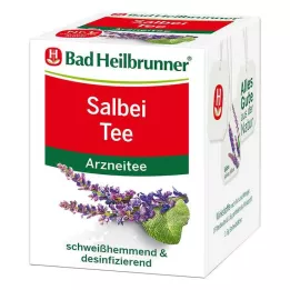BAD HEILBRUNNER Filter vrečka žajbljevega čaja, 8X1,6 g