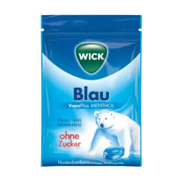 WICK BLAU Bonboni z mentolom brez vrečke sladkorja, 72 g
