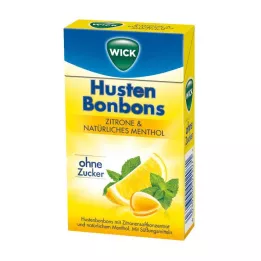 WICK Limona & naravni mentol bonbon brez sladkorja Clickbox, 46 g