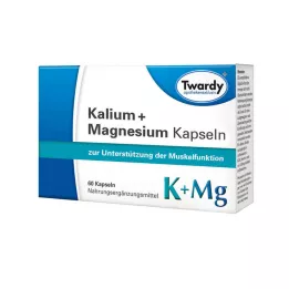 KALIUM+MAGNESIUM kapsule, 60 kos