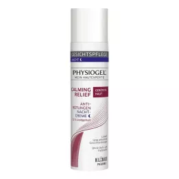 PHYSIOGEL Pomirjujoča nočna krema proti rdečici, 40 ml