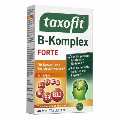 TAXOFIT B-kompleks tablete, 40 kom TAXOFIT B-kompleks tablete, 40 kom
