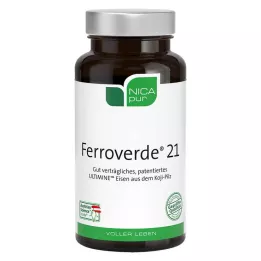 NICAPUR Ferroverde 21 kapsul, 60 kos