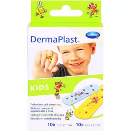 DERMAPLAST KIDS Mavčni trakovi 2 velikosti, 20 kosov